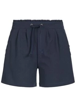 JACQUELINE DE YONG JDY By ONLY Damen Jersey Shorts 2-Pockets NOOS Sky Captain Blau