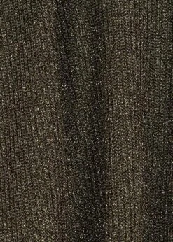 ONLY Damen NOOS High-Neck Lurex Longsleeve Ivy Oliv Grün Gold -ModeWelt Verkäufe 20073718 2