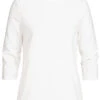 Tom Tailor Damen 3/4 Arm Ribbed High-Neck Longsleeve Pullover Whisper Weiss 1 Tom Tailor Damen 3/4 Arm Ribbed High-Neck Longsleeve Pullover Whisper Weiss -ModeWelt Verkäufe 20110144