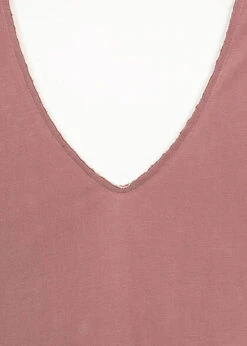 ONLY Damen V-Neck T-Shirt Rose Braun -ModeWelt Verkäufe 21083576 2