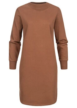 JACQUELINE DE YONG JDY By ONLY Damen Sweat Pulloverkleid Aztec Braun