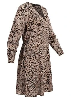 Vero Moda Damen NOOS V-Neck Viskose Kleid Mit Animal Print Fossil Braun 7 Vero Moda Damen NOOS V-Neck Viskose Kleid Mit Animal Print Fossil Braun -ModeWelt Verkäufe 21110298 1