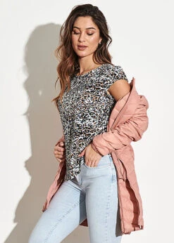 ONLY Damen NOOS Blusen Top Vokuhila Leo Print Zipper Hinten Cloud Weiss Blau Braun 9 ONLY Damen NOOS Blusen Top Vokuhila Leo Print Zipper Hinten Cloud Weiss Blau Braun -ModeWelt Verkäufe 21120702 3