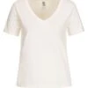 JACQUELINE DE YONG JDY By ONLY Damen NOOS Basic V-Neck Jersey T-Shirt Cloud Dancer Weiss