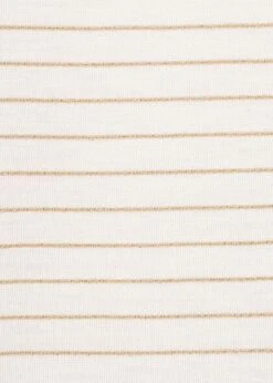 ONLY Damen Viskose Lurex Shirt M. Leichten Flügelärmeln Glitzer Streifen Cloud Weiss -ModeWelt Verkäufe 22010526 2