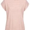 ONLY Damen Viskose Lurex Shirt M. Leichten Flügelärmeln Glitzer Streifen Peach Whip -ModeWelt Verkäufe 22010528