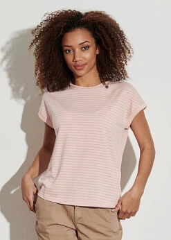 ONLY Damen Viskose Lurex Shirt M. Leichten Flügelärmeln Glitzer Streifen Peach Whip 9 ONLY Damen Viskose Lurex Shirt M. Leichten Flügelärmeln Glitzer Streifen Peach Whip -ModeWelt Verkäufe 22010528 3