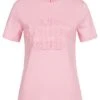 ONLY Damen T-Shirt Mit 3D Druck No Drama Club Rosa