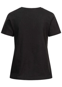 ONLY Damen Basic T-Shirt Mit V-Neck Schwarz -ModeWelt Verkäufe 22030195 1