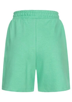 ONLY Damen Sweat Shorts Kurze Hose Mit Gummibund Print Vorne Marine Grün -ModeWelt Verkäufe 22030210 2