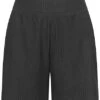 ONLY Damen High-Waist Struktur Sweat Shorts Schwaz