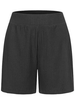 ONLY Damen High-Waist Struktur Sweat Shorts Schwaz