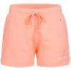 Champion Damen Classic Jersey Shorts 2-Pockets Tunnelzug Kleines Logo Peach Orange -ModeWelt Verkäufe 22030972