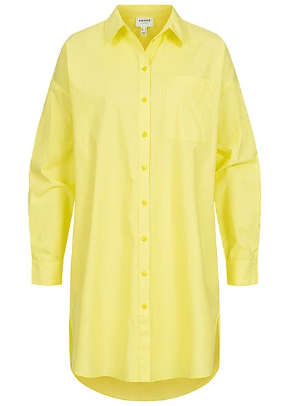 Vero Moda Damen Oversized Hemd Langarm Bluse Mit Knopfleiste Limeade Gelb 3 Vero Moda Damen Oversized Hemd Langarm Bluse Mit Knopfleiste Limeade Gelb