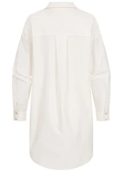 Vero Moda Damen Oversized Hemd Langarm Bluse Mit Knopfleiste Schnee Weiss -ModeWelt Verkäufe 22040219 2