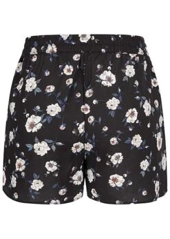 Vero Moda Damen Viskose Sommer Shorts Mit Blumen Print 2-Pockets Schwarz Weiss -ModeWelt Verkäufe 22040334 2
