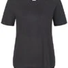 ONLY Damen T-Shirt Top Kurzarm Und Rundhals Schwarz