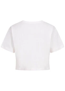 Champion Damen Crop Top T-Shirt Mit Logo Print Weiss Multicolor -ModeWelt Verkäufe 22040836 1