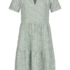 ONLY Damen NOOS Kleid Mit V-Neck Und Kurzarm All Over Print Grün Weiss 1 ONLY Damen NOOS Kleid Mit V-Neck Und Kurzarm All Over Print Grün Weiss -ModeWelt Verkäufe 22040841