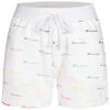 Champion Damen Shorts Mit 2-Pockets All Over Logo Print Weiss Multicolor -ModeWelt Verkäufe 22040994