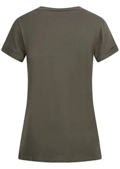 Styleboom Fashion Damen T-Shirt Mit Cat Mom Print Oliv Grün 5 Styleboom Fashion Damen T-Shirt Mit Cat Mom Print Oliv Grün -ModeWelt Verkäufe 22046512 1