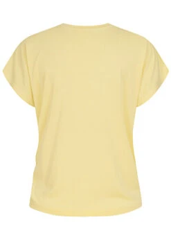 ONLY Damen T-Shirt Mit Knotendetail Vorn Vanilla Gelb 6 ONLY Damen T-Shirt Mit Knotendetail Vorn Vanilla Gelb -ModeWelt Verkäufe 22050324 1