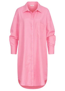 ONLY Damen 3/4 Arm Longform Viskose Hemd Blusen Shirt Mit Knopfleiste Sachet Pink -ModeWelt Verkäufe 22060113 1