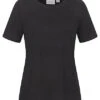 VILA Damen NOOS Tencel Modal T-Shirt Schwarz -ModeWelt Verkäufe 22060137