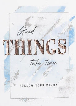 Seventyseven Lifestyle Damen Pailletten T-Shirt Good THINGS Glitzer Print Weiss Blau -ModeWelt Verkäufe 22069032 2