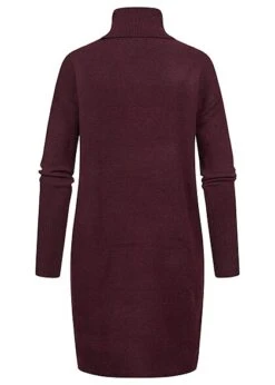 Vero Moda Damen NOOS Kleid Strickkleid Langarm Rollkragen Winetasting Bordaux Rot -ModeWelt Verkäufe 22090001 2