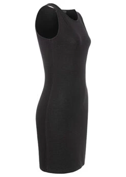 Cloud5ive Damen Viskose Kleid Ärmellos Mit Rundhals Schwarz 6 Cloud5ive Damen Viskose Kleid Ärmellos Mit Rundhals Schwarz -ModeWelt Verkäufe 22106494 1