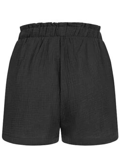 Vero Moda Damen NOOS Paperbag High Waist Shorts Schwarz -ModeWelt Verkäufe 23020249 2