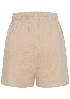 ONLY Damen NOOS Shorts Mit Strukturstoff Und 2-Pockets Oxford Tan Braun -ModeWelt Verkäufe 23020287 2