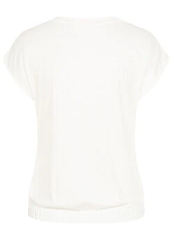 Cloud5ive Damen Viskose T-Shirt Mit Portrait Print Weiss -ModeWelt Verkäufe 23036649 1