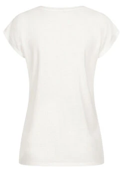 Cloud5ive Damen T-Shirt Mit Beautiful Leo Print Mit Kupfer Details Weiss -ModeWelt Verkäufe 23049014 1