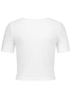 Days Beyond Damen T-Shirt Cropped Mit Dolce Far Niente Print Weiss 5 Days Beyond Damen T-Shirt Cropped Mit Dolce Far Niente Print Weiss -ModeWelt Verkäufe 23050007 1