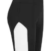 Urban Classics Damen Cycle Shorts Colorblock Schwarz Weiss