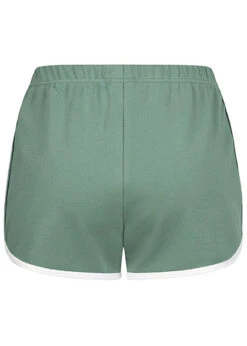 Urban Classics Ladies Interlock Retro Hotpants Paleleaf Grün Weiss -ModeWelt Verkäufe 23050032 2