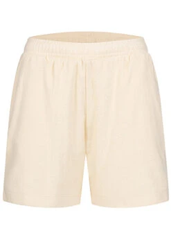 Urban Classics Ladies Towel Shorts 2-Pockets Pale Weiss