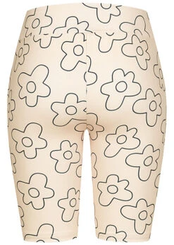 Urban Classics Damen High Waist Shorts M. All Over Print Softseagrass Flower Beige -ModeWelt Verkäufe 23050060 2