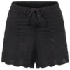 ONLY Damen Shorts Im Strickmuster Schwarz -ModeWelt Verkäufe 23050085