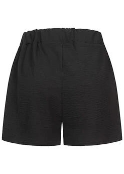 Cloud5ive Damen Musselin Shorts M. Aufgesetzten Taschen Schwarz -ModeWelt Verkäufe 23076016 2